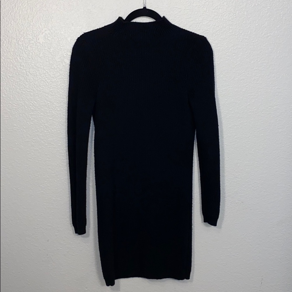 BP Cutout Choker Sweater Dress - Picture 7 of 8